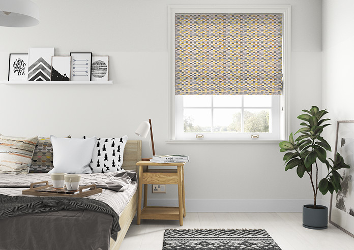 Batik, Saffron - Roman Blind - Image 5